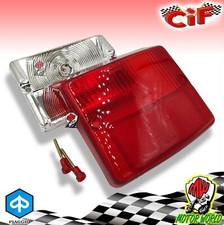 FANALE POSTERIORE STOP COMPLETO ROSSA PIAGGIO VESPA 50 HP FL N V FL2