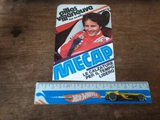 ADESIVO STICKER  VINTAGE  FERRARI F 1  GILLES VILLENEUVE