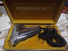rasoio elettrico vintage sunbeam shavemaster shaver funzionante