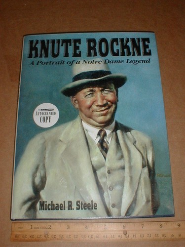 New book knute - knute, rockne