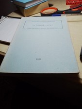 Libro Scuola Sottufficiali Carabinieri Automobilismo 1989