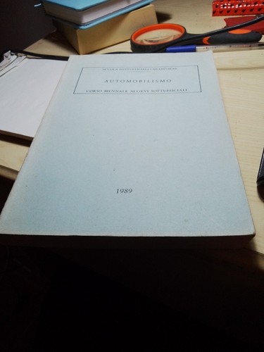 Libro scuola sottufficiali - libro,