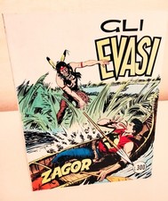 ZAGOR-SCRITTA ROSSA-N.51-GLI EVASI--AGOSTO 1974-LIRE 300-MAGAZZINO