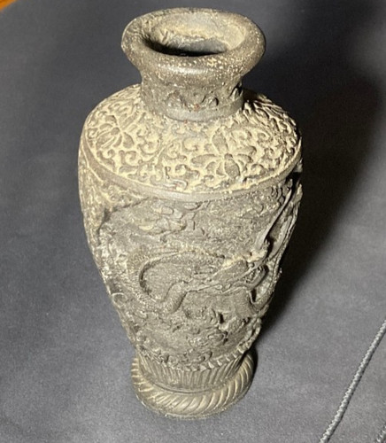 Vintage vaso cinese pesante