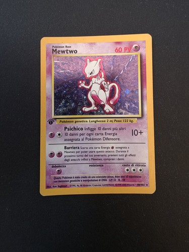 Carta mewtwo set base - set,