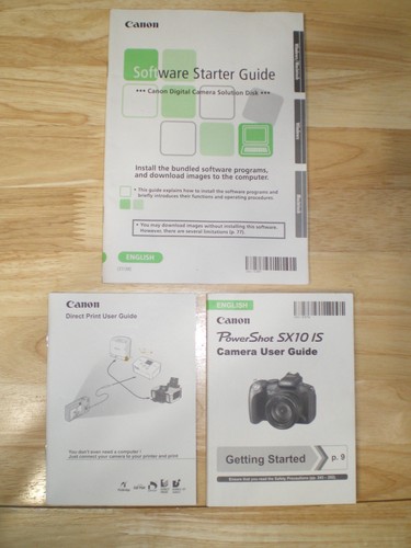 Set manuale utente fotocamera