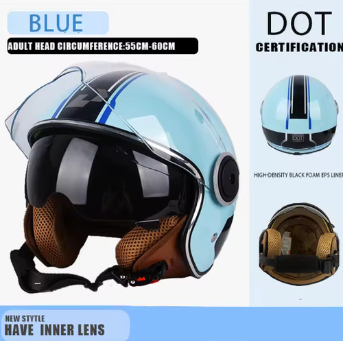 Casco jet scooter moto - casco,