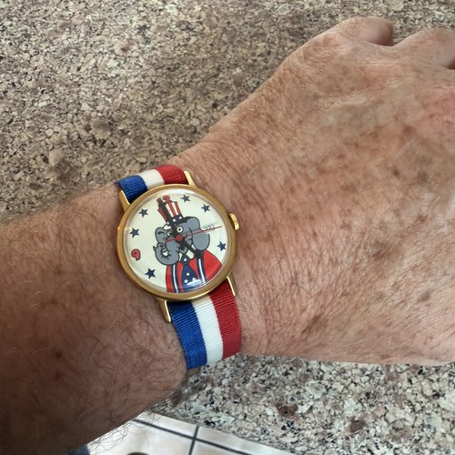 Orologio elefante vintage - orologio,
