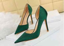 Decolte scarpe donna verde
