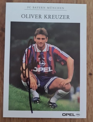Oliver kreuzer autografo - oliver,