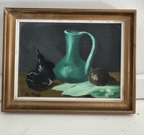 Mini quadro olio natura - , morta