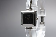 Orologio Vintage [Ecc+5] Gucci 1900L Quadrante Argento Quadrato Quarzo...