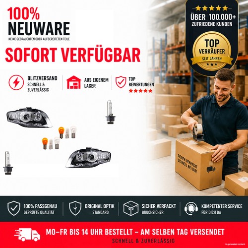 Set fari xenon d1s sinistra - set,
