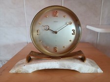 Angelus Table Clock 8 days from 40ies