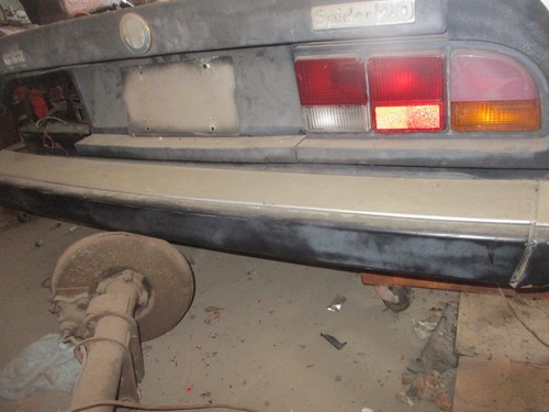 Alfa romeo spider rear bumper - romeo,