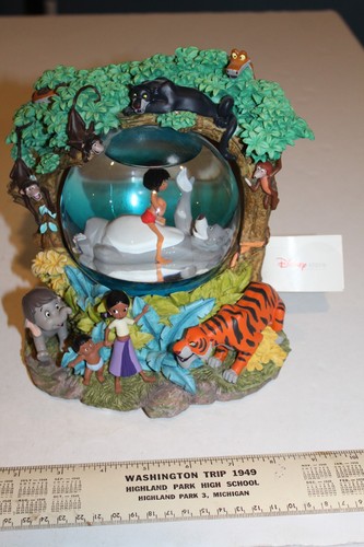 Disney jungle book - book, snowglobe