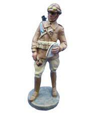 SOLDATINI HACHETTE CORPI D'ELITE - MOTOCICLISTA POLIZIA AFRICA ITALIANA - WWII