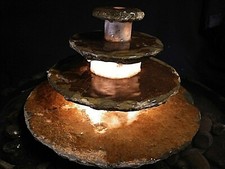 Lampada cascata d'acqua fontana Zen Quattro Piani