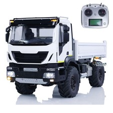 Metallo 4x4 1/14 RC Dumper Idraulico Camion RC Ribaltabile Dump Auto I6S Radio