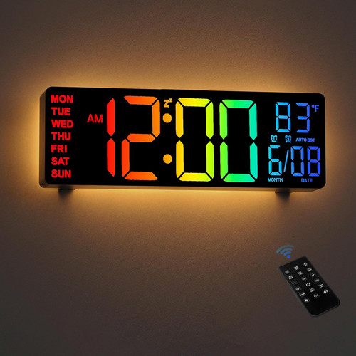 Orologio parete digitale - orologio,