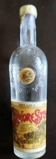 Liquore Strega Alberti Benevento - antico mignon tappo metallico a strappo