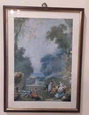 Quadro Arte Vintage Stampa Su