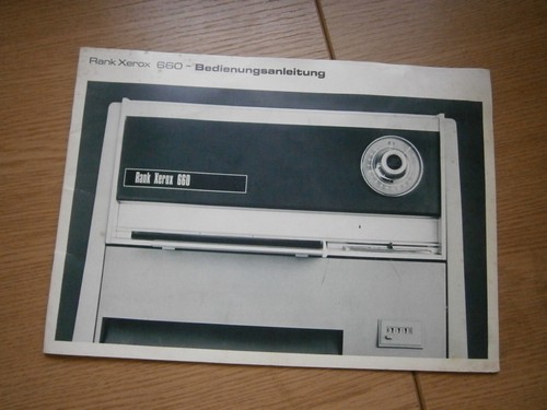 Rank xerox 660 - xerox,