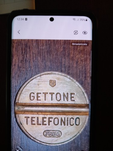 1976 gettone telefonico esm - gettone,