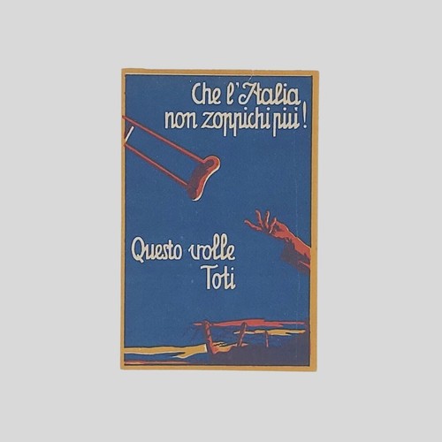 Cartolina propaganda - cartolina,