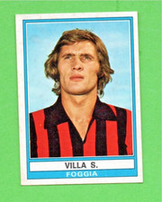 CALCIATORI PANINI 1973 74 VILLA FOGGIA N° 115 NUOVA CON VELINA  AJO'