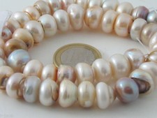 ***1 FILO DI PERLE GREZZE STONDATE  AUSTRALIANE *******