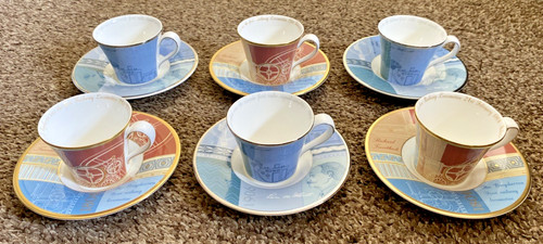 Rarissimo set tazze - rarissimo, 6