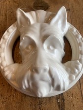 Targa testa di cane vintage in