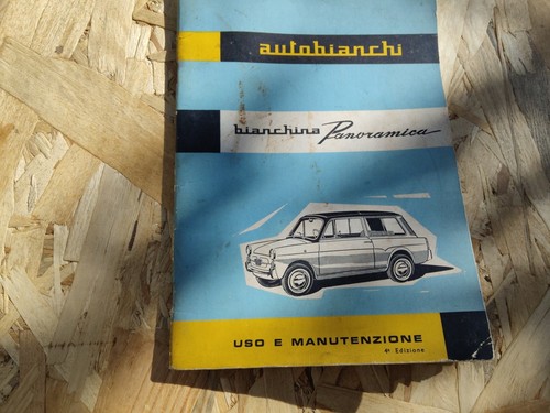 Uso manutenzione autobianchi - uso, e