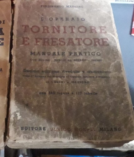 Operaio tornitore e - l'operaio,