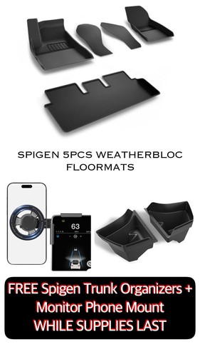Tappetini spigen tesla - model, 3