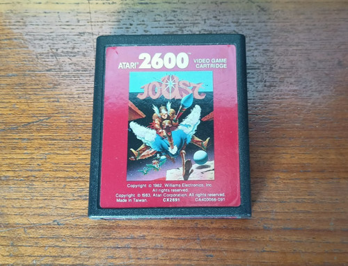 Joust atari 2600 rarissimo - atari,