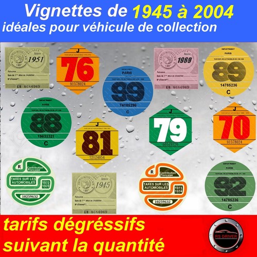 Vignette adhésive intérieur