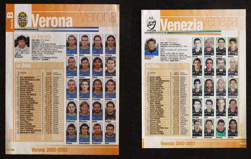 Calcio italia poster figurine - calcio,