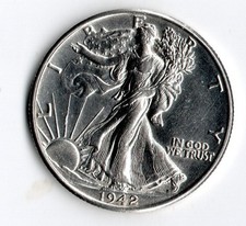 USA , 1942 , half dollar