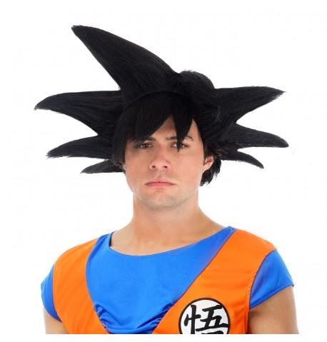 Parrucca nera goku sayan - goku,