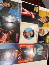 Rare Lot of 9 Elvis Presley