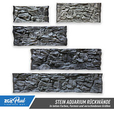 3D Acquario Sfondo per Schieferoptik Grigio Terrario Strukturwand Decorazione