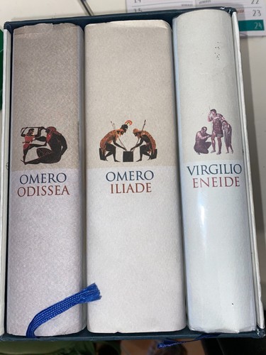 Omero iliade odissea virgilio - omero,,
