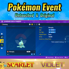 ✨Manaphy Shiny 💚Evento