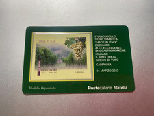2012 Tessera Filatelica Plastic Card - Vini DOCG Greco di Tufo