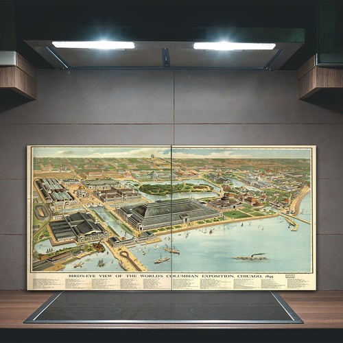 Cucina splashback vetro - cucina,