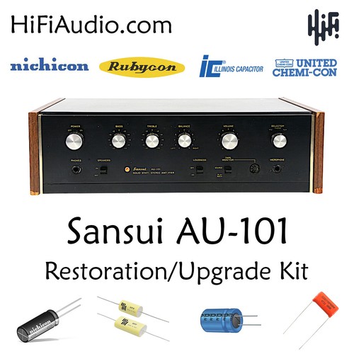 Sansui 101 ricostruzione - au-101,