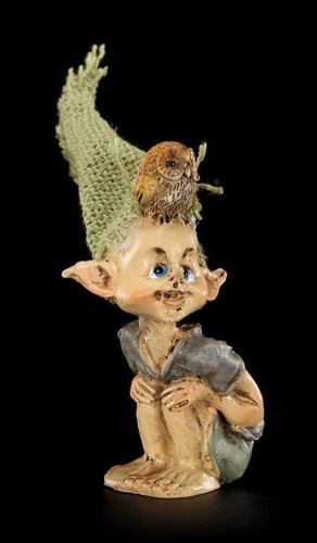 Pixie folletto statuina con - pixie,