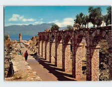 Postcard Roman Villa Sirmione